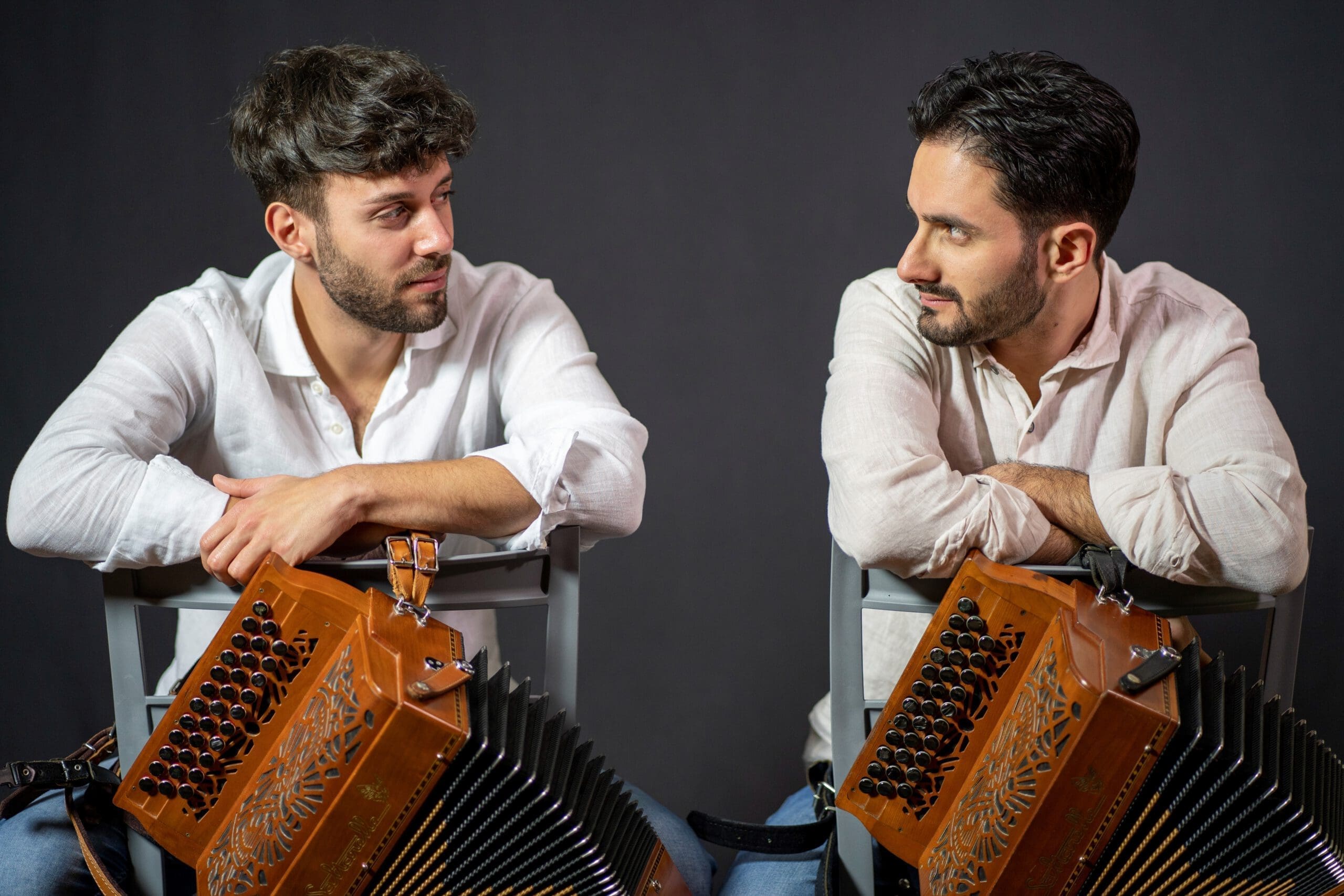 Alessandro Gaudio et Salvatore Pace avec Accordéons