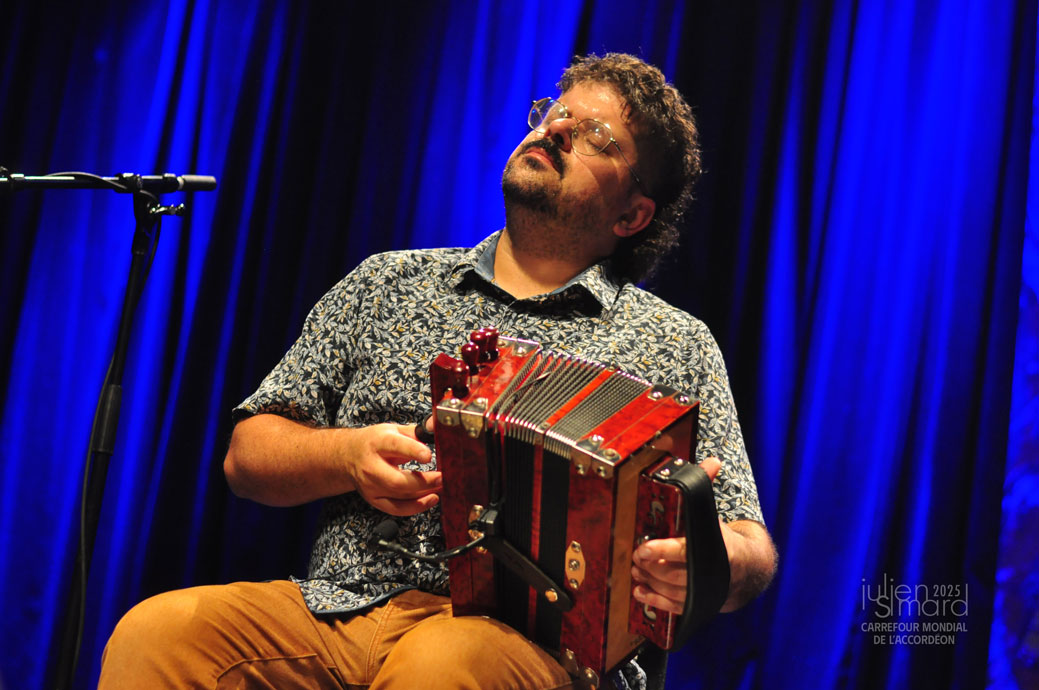 Accordéon passion - Salle François Prévost - Musique Trad du Québec - Marc-André Arsenault (accordéon diatonique).
